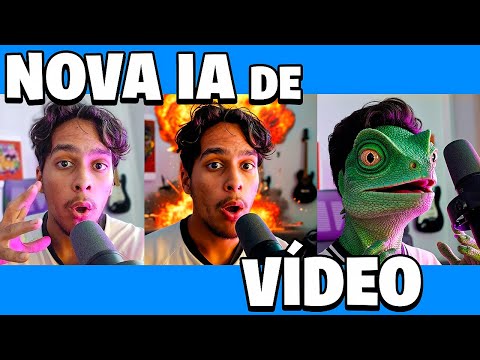NOVA IA revoluciona a geração de Vídeo! (100% GRÁTIS)
