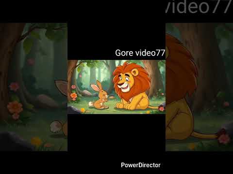 ek Jungle ki kahani khargosh Sher #shorts