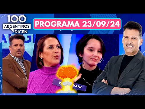 100 argentinos dicen - Programa 23/09/24