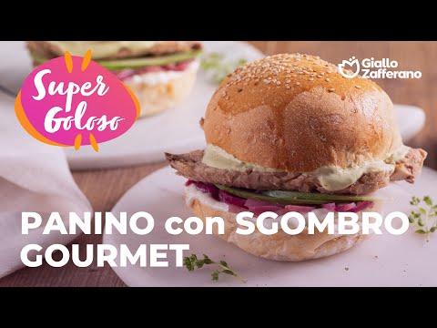 PANINO con SGOMBRO GOURMET🌞🌊 #adv