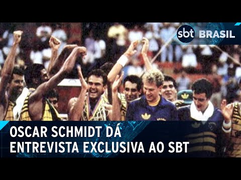 César Filho entrevista ex-jogador de basquete Oscar Schmidt | SBT Brasil (27/07/24)