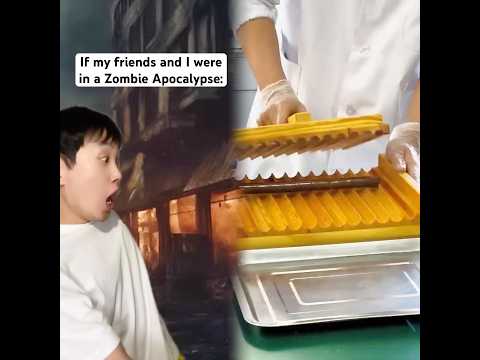 Zombie Apocalypse with Friends be like #funny #shorts