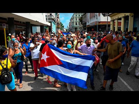 Protestas en Cuba: miles de personas se movilizan en contra del gobierno