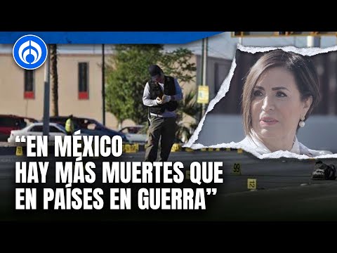 AMLO en vez de estar en campaña, debería resolver la violencia en México: Rosario Robles