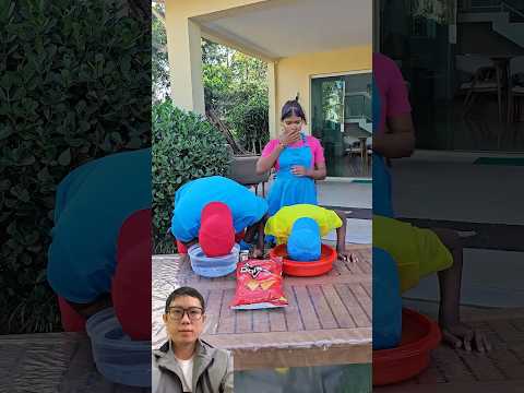 Ba gian lận trong cuộc thi ngâm mặt xuống nước #trending #trendingshorts #trendingvideo #shorts