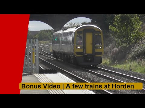 Bonus Video | A few trains at Horden