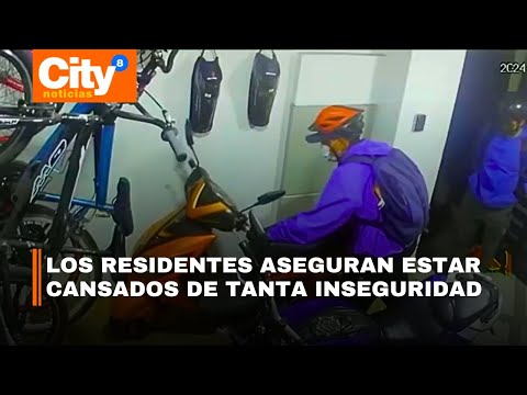 En video quedó registrado cómo hurtan viviendas en La Española - Engativá | CityTv