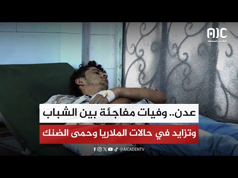 عدن... وفيات مفاجئة بين الشباب وتزايد في حالات الملاريا وحمى الضنك تقرير