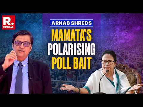 Arnab's View: Mamata's Veiled Speech Warning People Reflects Of Political Desperation