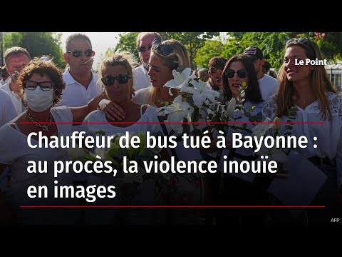Chauffeur de bus tué à Bayonne : au procès, la violence inouïe en images