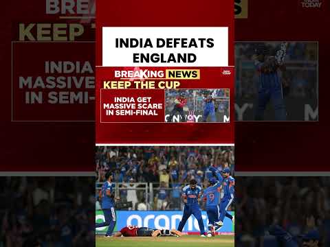 India vs England Thriller! India Reach T20 World Cup Final After 253 Runs #t20worldcup2026 #indvseng