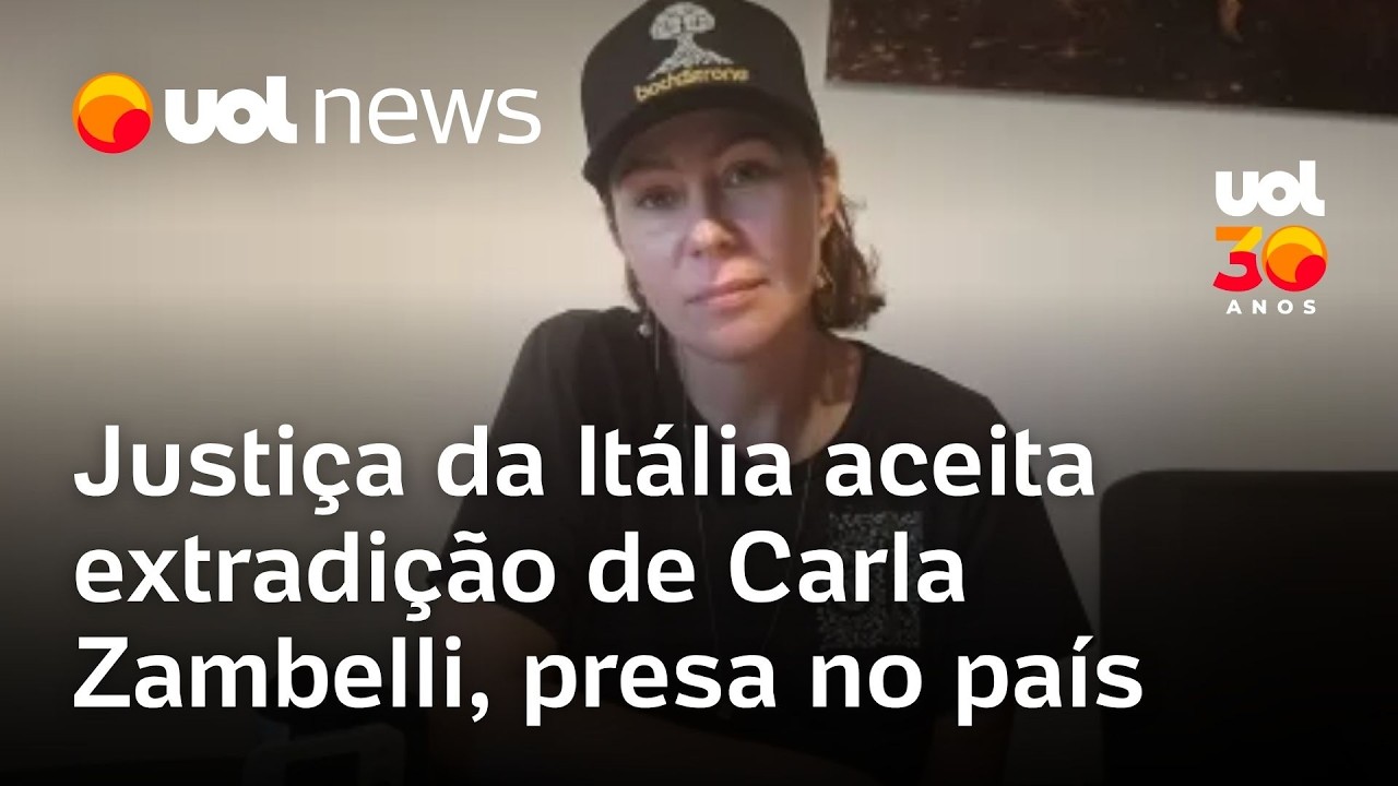 Justiça da Itália aceita extradição de Carla Zambelli presa no país desde julho do ano passado