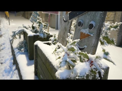 Images of snowfall on Christmas night in central France | AFP