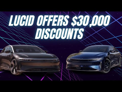 Lucid is slashing prices on growing inventory stock by up to ,000