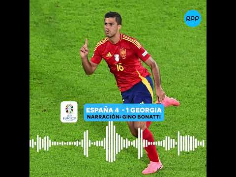 Eurocopa 2024: España superó los octavos de final al derrotar 4-1 a Georgia