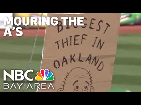 Oakland A's fans mourn loss of team