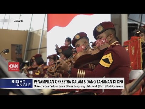 Penampilan Orkestra Dalam Sidang Tahunan di DPR