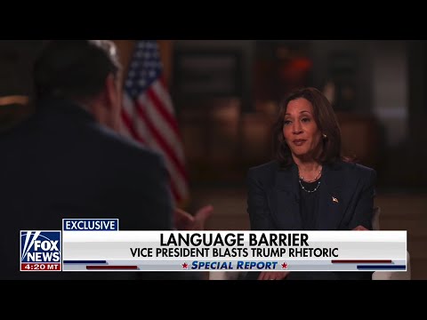 Harris dodges when asked why half of country backs Trump