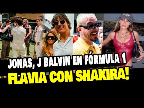FLAVIA LAOS SE JUNTA CON LOS JONAS, SHAKIRA, J BALVIN Y MÁS EN FORMULA 1