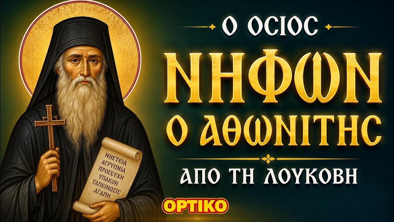 Ο Όσιος Νήφων ο Αθωνίτης από τη Λουκόβη