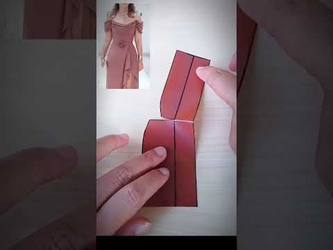draped skirt easy pattern✂️ cutting #skirt#drapping#shortsvideo#fashion#youtubeshorts#designing