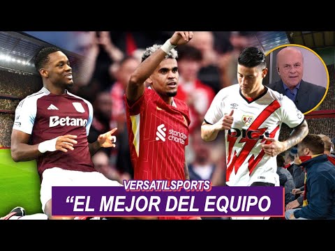 ES EL MEJOR | SLOT REACCIONA a GOLES de LUIS DIAZ | JAMES RODRIGUEZ HOY | JHON DURAN RECORD