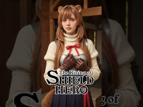 The Rising of the Shield Hero Characters In Real Life!? 🛡️😻 #raphtalia #therisingoftheshieldhero