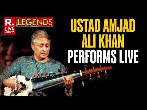 Legends With Arnab LIVE: Ustad Amjad Ali Khan’s Captivating Rendition of 'Vande Mataram'
