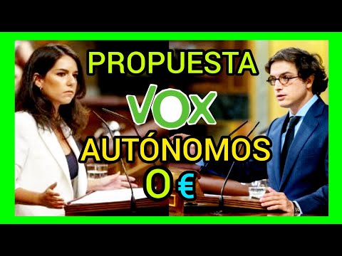NUEVA PROPUESTA DE VOX - 0€ AUTÓNOMOS