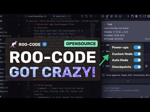 RooCode (Upgraded) : I'm FINALLY SWITCHING AWAY from CLINE! This is the MOST CUSTOMIZABLE AI Coder!