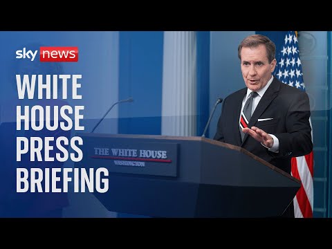 Watch live: White House Press Briefing following UK and US strikes on Houthi targets