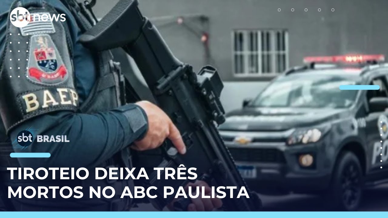 Suspeitos morrem em troca de tiros com policiais após roubo de Camaro em SP | #SBTBrasil