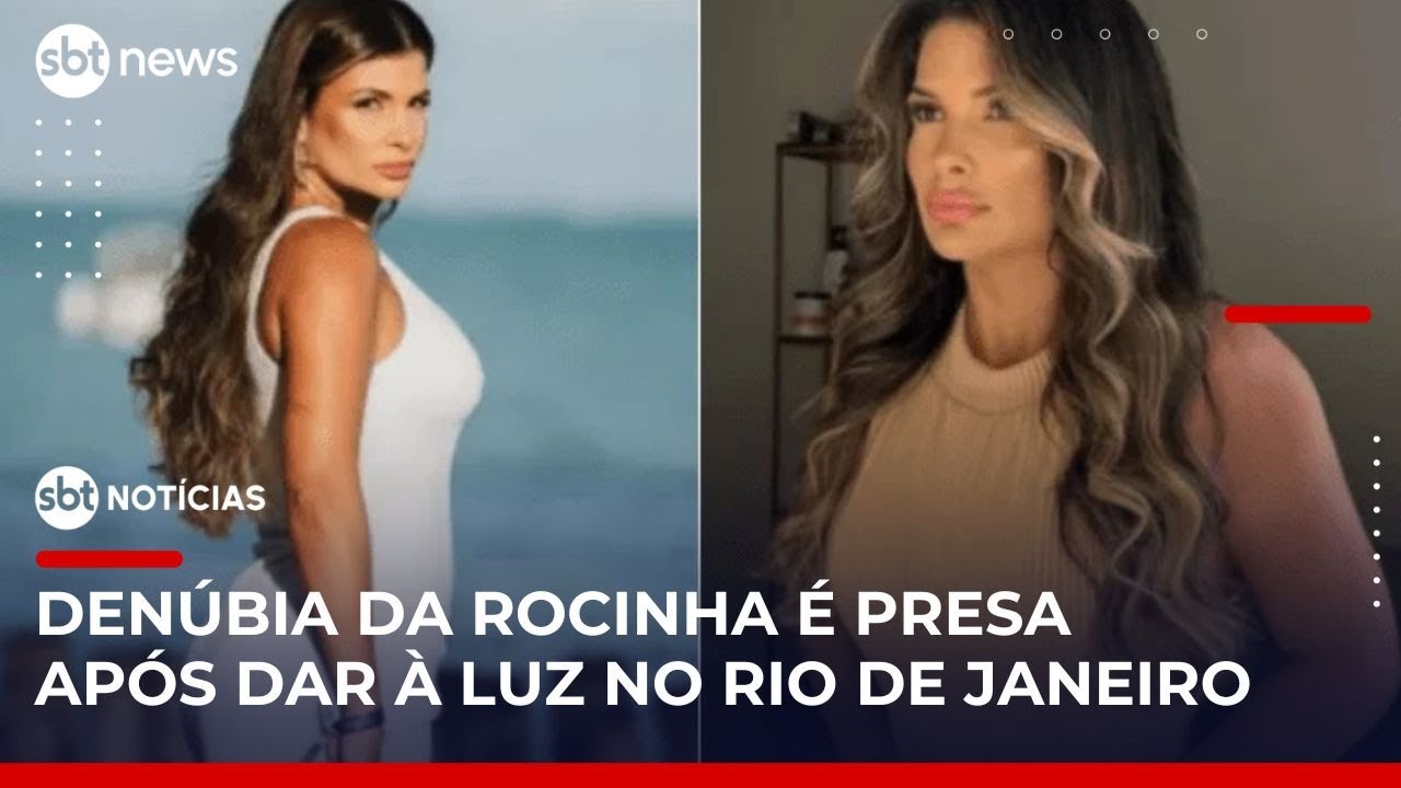 Ex-mulher do traficante Nem, Danúbia da Rocinha é presa ao dar à luz | #SBTNotícias