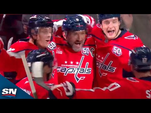 Alex Ovechkin Buries Pair Of First Period Goals vs. Rangers