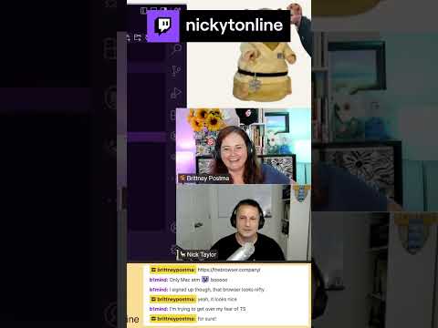 The purpose of streaming is for tangents | nickytonline on #Twitch