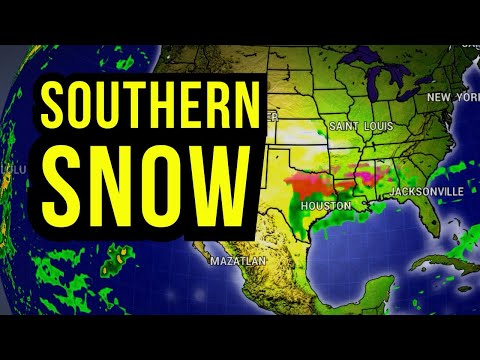 Southern Snow and Ice Storm Possible...