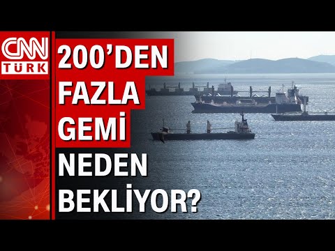 İstanbul Sarayburnu açıklarında 200'den fazla gemi neden bekliyor?