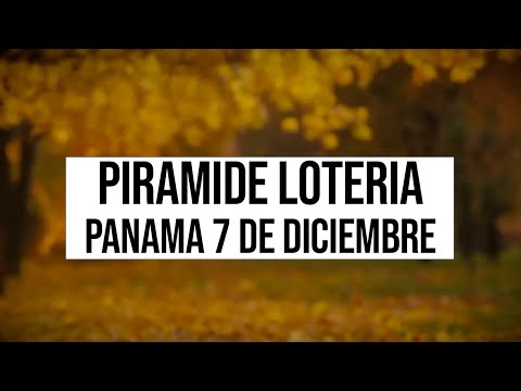 Pirámides de la suerte para el Miércoles 7 de Diciembre 2022 Lotería de Panamá