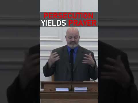 Persecution Yields Prayer - Pastor Patrick Hines Podcast #shorts #christianshorts #prayers #praying