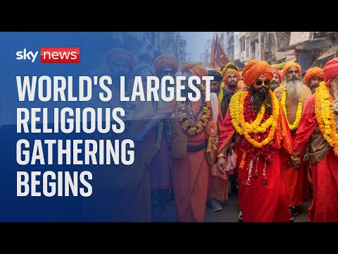 India hosts Maha Kumbh mela - the world's largest religious gathering