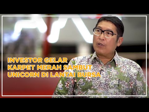 Investor Gelar Karpet Merah Sambut Unicorn di Lantai Bursa | Katadata Indonesia