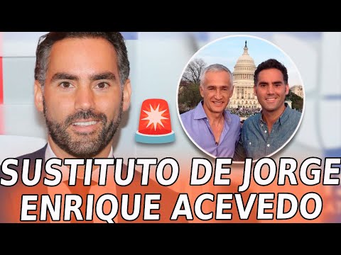 El supuesto SUSTITUTO de Jorge Ramos en Univision ¡Todos los detalles!