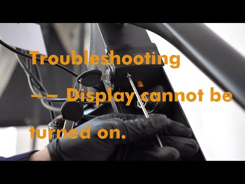Troubleshooting - Display cannot be turned on