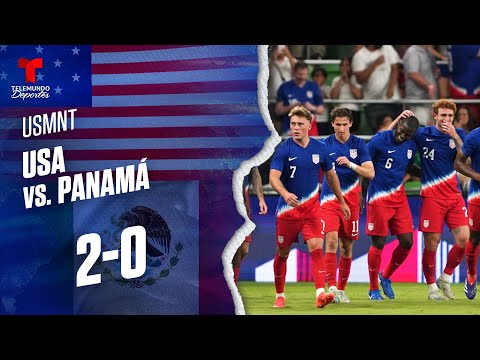 Highlights & Goals | USA vs. Panamá 2-0 | USMNT | Telemundo Deportes