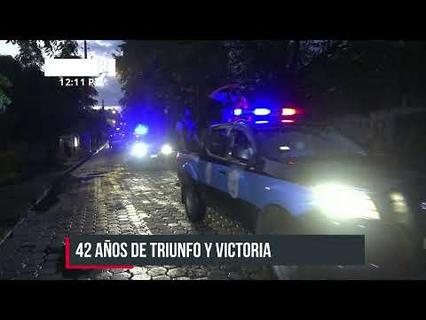 «42 años de triunfo y victoria»: Policía Nacional celebra su fundación - Nicaragua