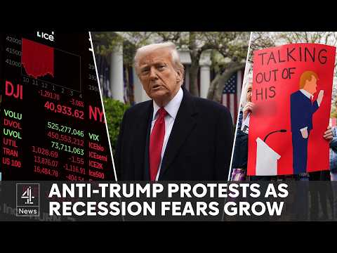 Trump protests across US as tariffs wipe trillions off global markets