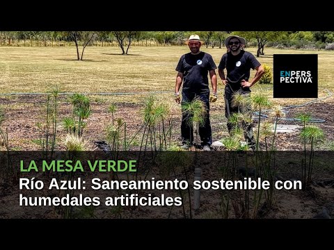 Río Azul: Saneamiento sostenible mediante la instalación de humedales artificiales