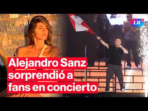 🔴Alejandro Sanz en Perú 2026: esto pasó antes de abrazo con Stephanie Cayo | #EnVivoLR