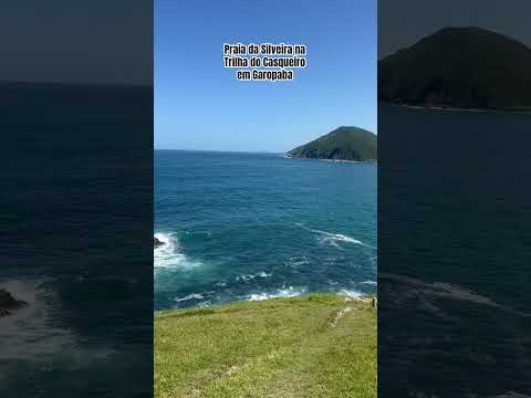 Praia da Silveira na Trilha do Casqueiro em Garopaba