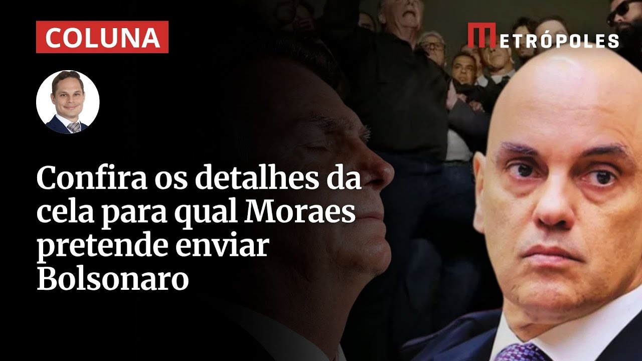 Moraes já olhou cela para a qual pretende enviar Bolsonaro na Papuda TV Online Moraes já olhou cela para a qual pretende enviar Bolsonaro na Papuda